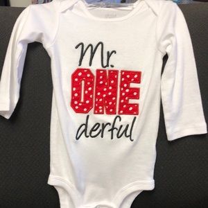 Mr wonderful onesie